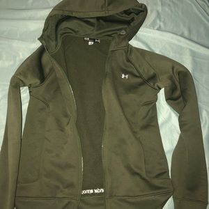 Under Armour Olive Army Green Hoodie